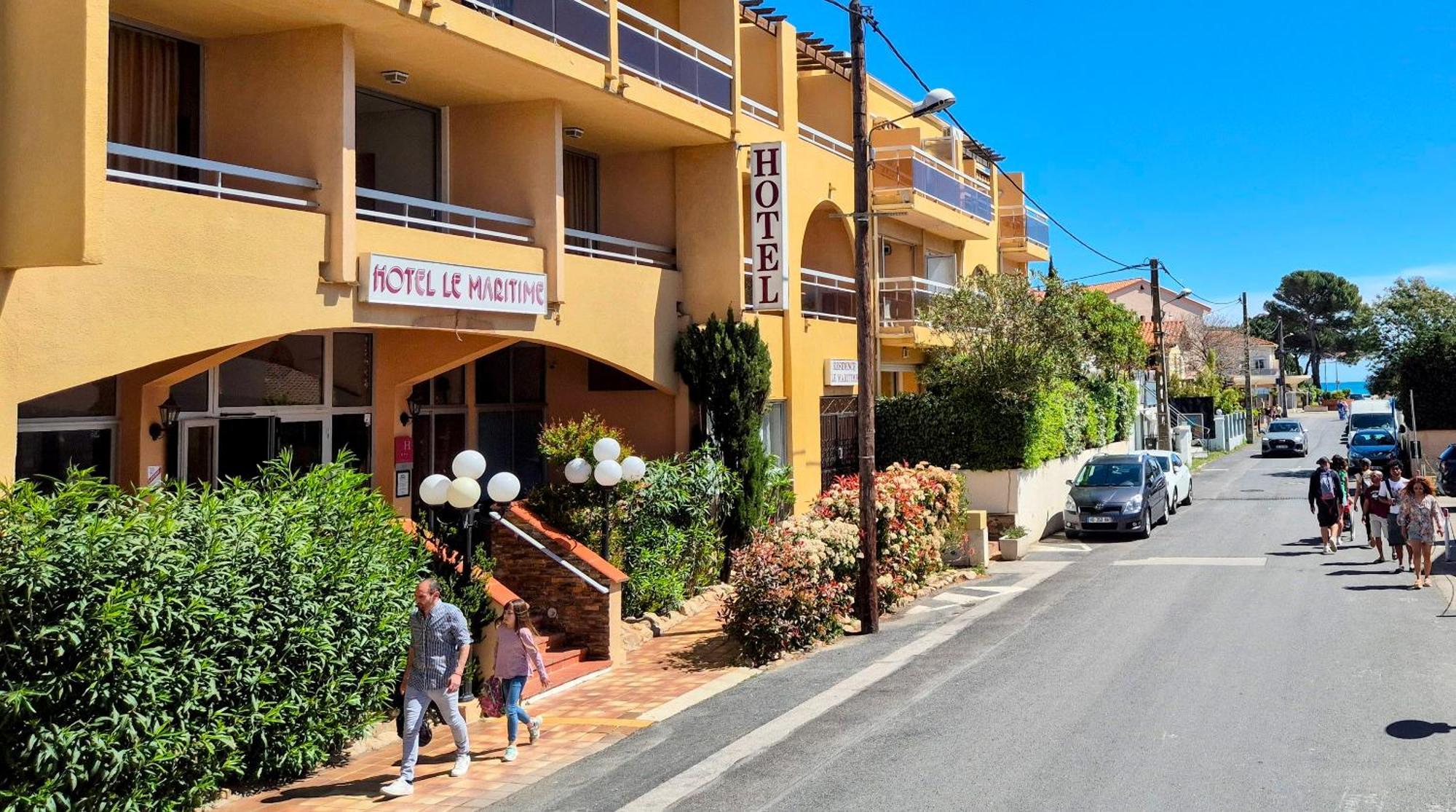 Hotel Le Maritime Argelès-sur-Mer Kültér fotó